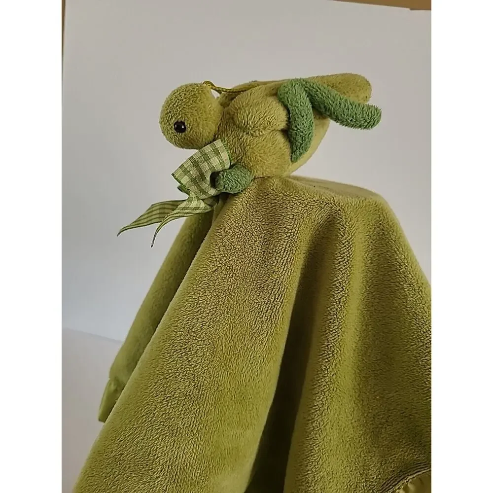Bearington Lovey Baby Security Blanket Bug Hug Collection Green Grasshopper